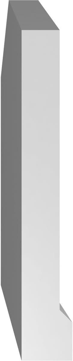 GVSPE18X1603SN-04 Peaked Top Brickmould Sill Frame, Primed Tan Signature Series Surface Mount Gable Vents, 18-in. W x 16-in. H, Unfinished