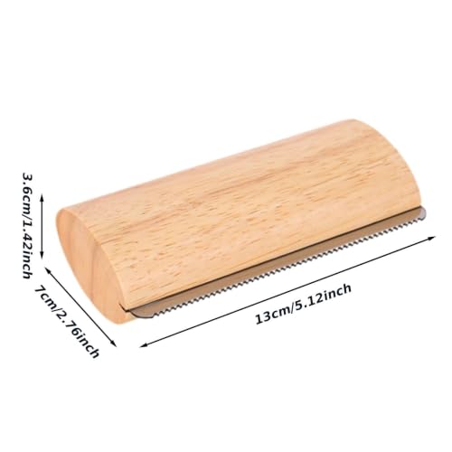Cepillo para eliminar el pelo de caballos MotiveTech de madera 13cm 4