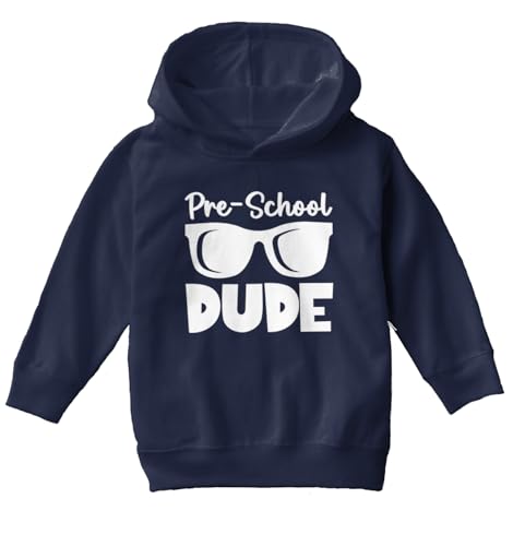 Tcombo Pre -School Dude - Cool Guy Toddler/Youth Fleece Hoodie2
