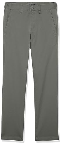 RVCA pantalon stretch droit ado garçon coloris smoke taille 25