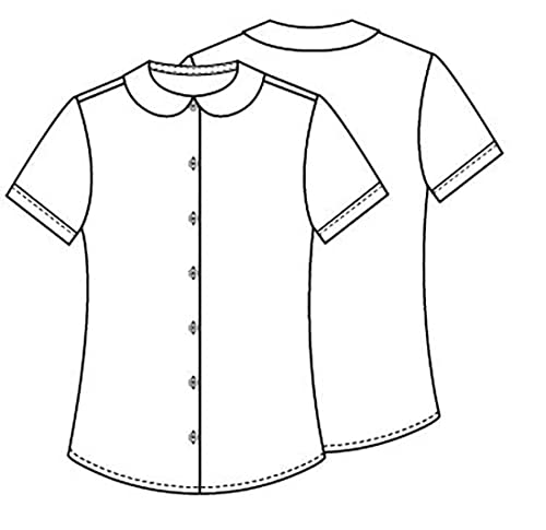 Classroom School Uniforms Junior Ss Peter Pan Blouse2