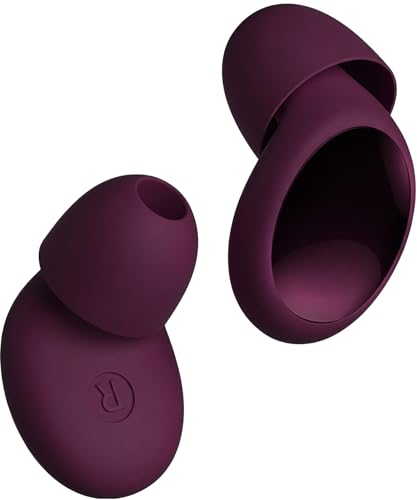 45dB Noise Cancelling Ear Plugs for Sleeping, Reusable Soft Silicone Earplugs for Snoring, Concerts, Side Sleepers, Airplane Travel, Hearing Protection, Noise Reduction Earplugs with Portable Case