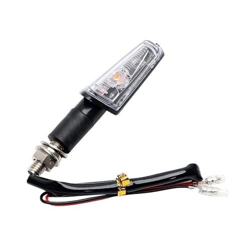 Luces de señal de giro para motocicleta intermitentes universales juego de lámparas flash 2 pzs