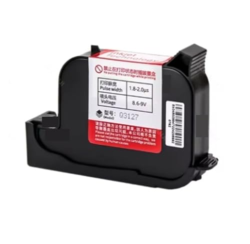 Imprimante thermique portable 1 pouce pour marquer la date d'expiration en encre verte