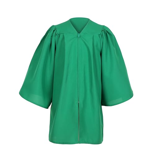 Image of Matte Kindergarten Preschool Graduation Gown and Cap Set with Year Tassel for Kids