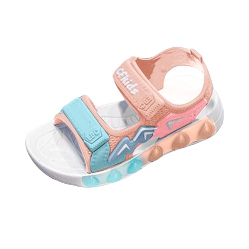 IWIHMIV Girls Sports Sandals Boys Summer Soft Soled Open Toe Beach Shoes Comfortable Lightweight Outdoor Sandals