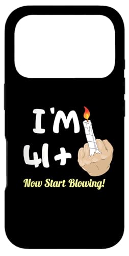 Funny 42 Year Old Birthday Gag Novelty For Him Or Her �X�}�z�P�[�X iPhone 17 Pro �p