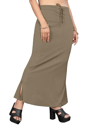 Image of Nexsus Stretchable Saree Shapewear | Petticoat for Women | Cotton Blended | Skirts for Women | Shape Wear Dress for Saree | Available in 80+ Colors and Plus Sizes
