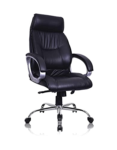 Image of Aristocrat Chairs Original High Back Chair with Chrome Base