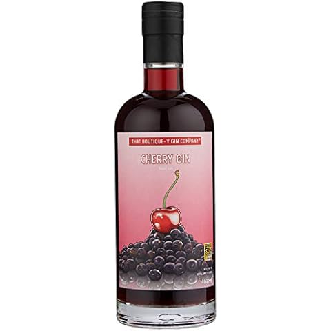 That Boutique-y Gin Company Cherry Gin 70cl. Cherry flavoured gin made with sweet and sour marasca cherries. Craft fruit gin Cover