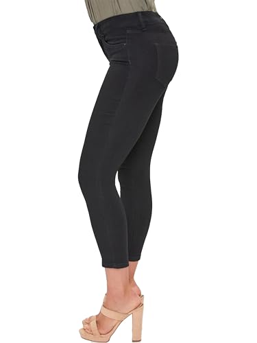 Royalty For Me Womens Women's Petite Hyperdenim Super Stretchy Essential Jean2