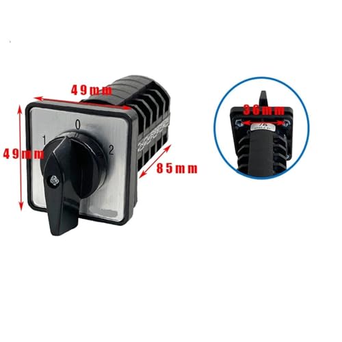 Commutateur à came rotatif triphasé 380V inverseur de source de puissance - 2