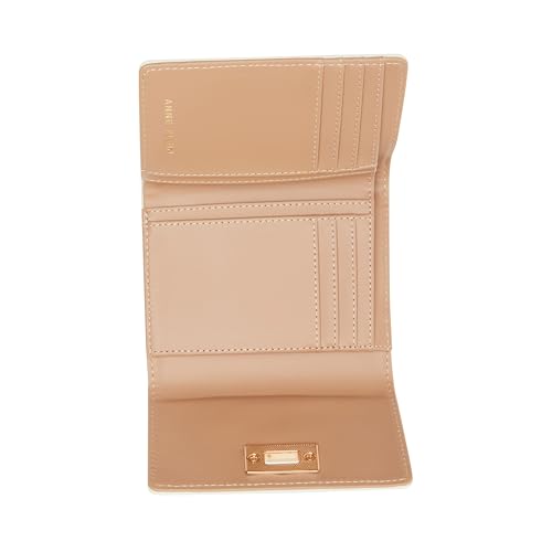 Anne Klein AK Medium Flap Wallet with Enamel Turn lock4