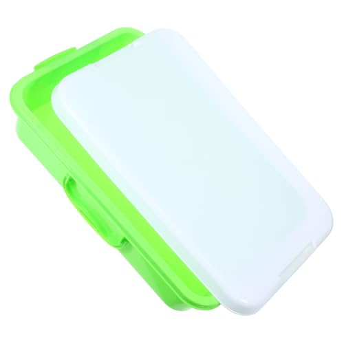 Hemoton Portable Outdoor Sandbox Boys and Girls Toy Storage Box Tray Lid for Indoor Outdoor