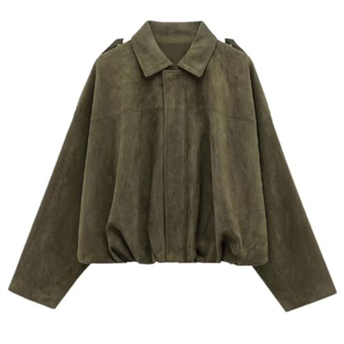 Veste en daim synthétique femme : le blouson léger zippé contre le vent de mi-saison