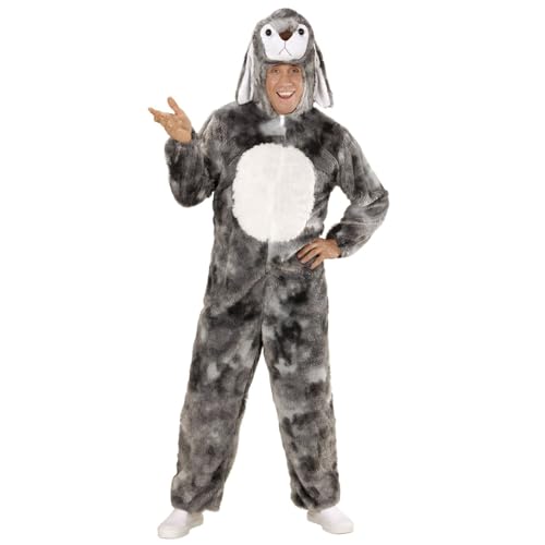 Widmann 97110 costume CONIGLIO IN PELUCHE SOFT M/L - h 175 cm
