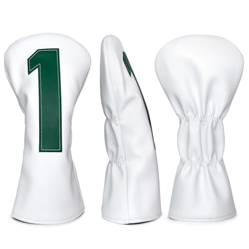 Premium Large Number Embroidery Golf Wood Headcover for Driver Fairway Wood Hybrid Club 135X Head Cover Choice