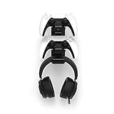 Suporte para 2 Controles de Playstation 5 PS5 e Headphone de Parede VN