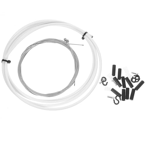 VICASKY 2セット 変速線管 自転車用前後ブレーキケーブル 高耐久マウンテンバイク用ワイヤー 耐熱耐寒 酸化防止加工 ブレーキ応答性向上 パ