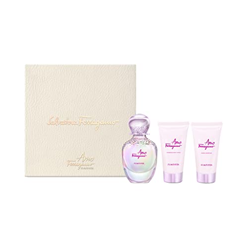 Salvatore Ferragamo Amo Ferragamo Flowerful Eau De Toilette 50 ml + SG 50 ml + BL 50 ml W