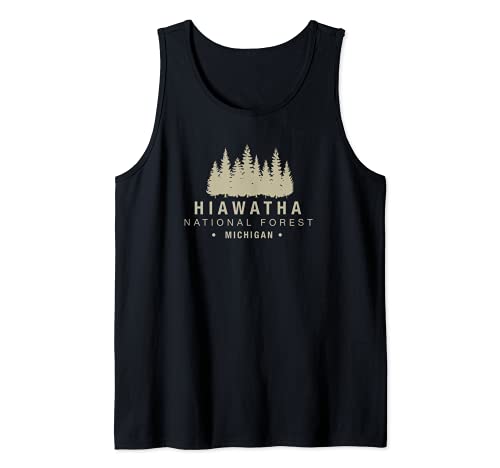 Bosque Nacional Hiawatha Michigan Camiseta sin Mangas