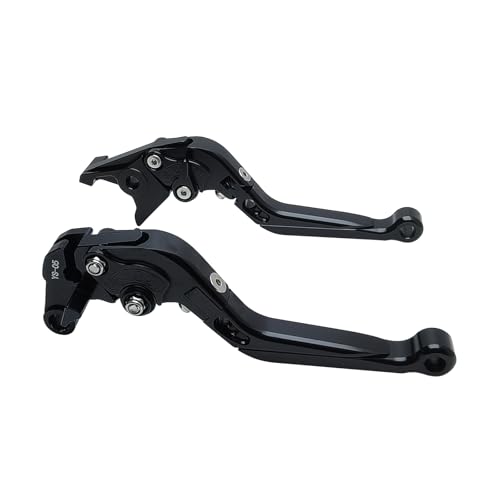 JCSUMRID Brake Clutch Lever Set Replacement for Honda CBR650R CBR650F CB650F CB650R 2014-2023 / NC700 NC750 S/X 2016-2020 Adjustable Folding Extendable Aluminum Motorcycle Handlebar Levers(Black) by JCSUMRID - Used condition - CA$36.30