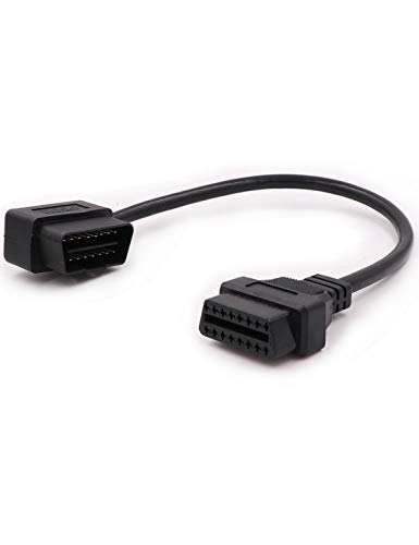 WLFYS OBD-ii Obd2 16pin Male to Female Extension Cable Diagnostic Extender 30cm 60cm 100cm (Type 1(30cm))
