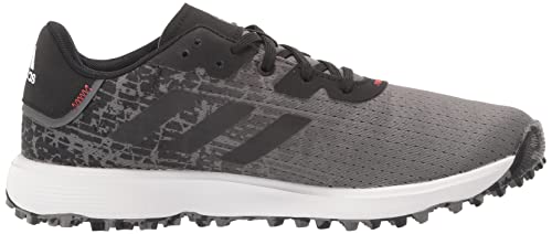 Adidas Men's S2G Wide Spikeless Golf Shoes, Grey Four/Core Black/Grey Six, 9 #TOP5
