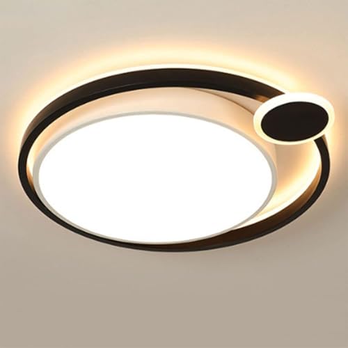 Plafonniers semi-encastrés en fer acrylique HMJGDZG au design épuré