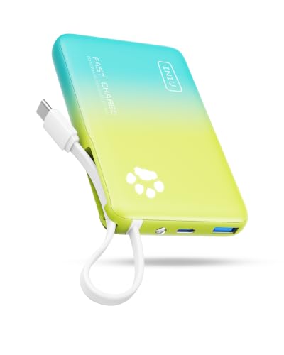 Image of INIU 45W Fast Charging Tablet Portable Charger, Smaller 10000mAh Power Bank