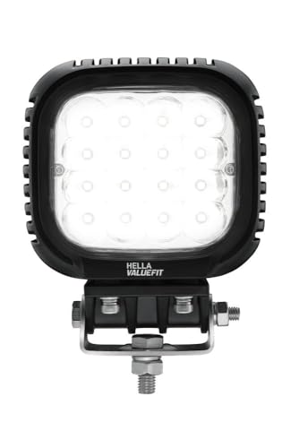 HELLA Valuefit 1GA 357 109-211 LED-Arbeitsscheinwerfer S5000-12/24V - 5000lm - Anbau - Bügelsystem - weitreichende Ausleuchtung - Kabel: 0.8m - Stecker: DEUTSCH Stecker - Menge: 1