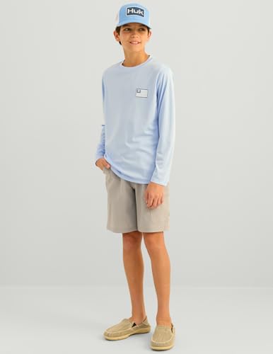 HUK Kids Pursuit Pattern Long Sleeve Shirt, Fishing Shirt for Kids3