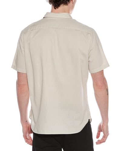 Vince Linen-Blend Button-Down Shirt2