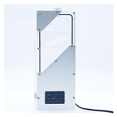 Réservoir d'eau PC RGB avec contrôle de débit Hall Argent 12V - 2