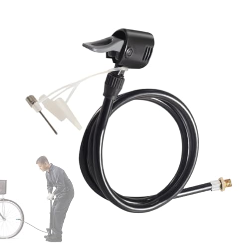 Tubo de extensión de inflado – Manguera de repuesto, alargador de manguera de neumático, resistente al calor, artículo de inflado anticongelante, tubo inflador, accesorio para colchones y anillos de