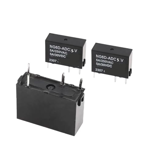Relais NG6D-ADC5V 4 broches haute précision 5A pour automatisme