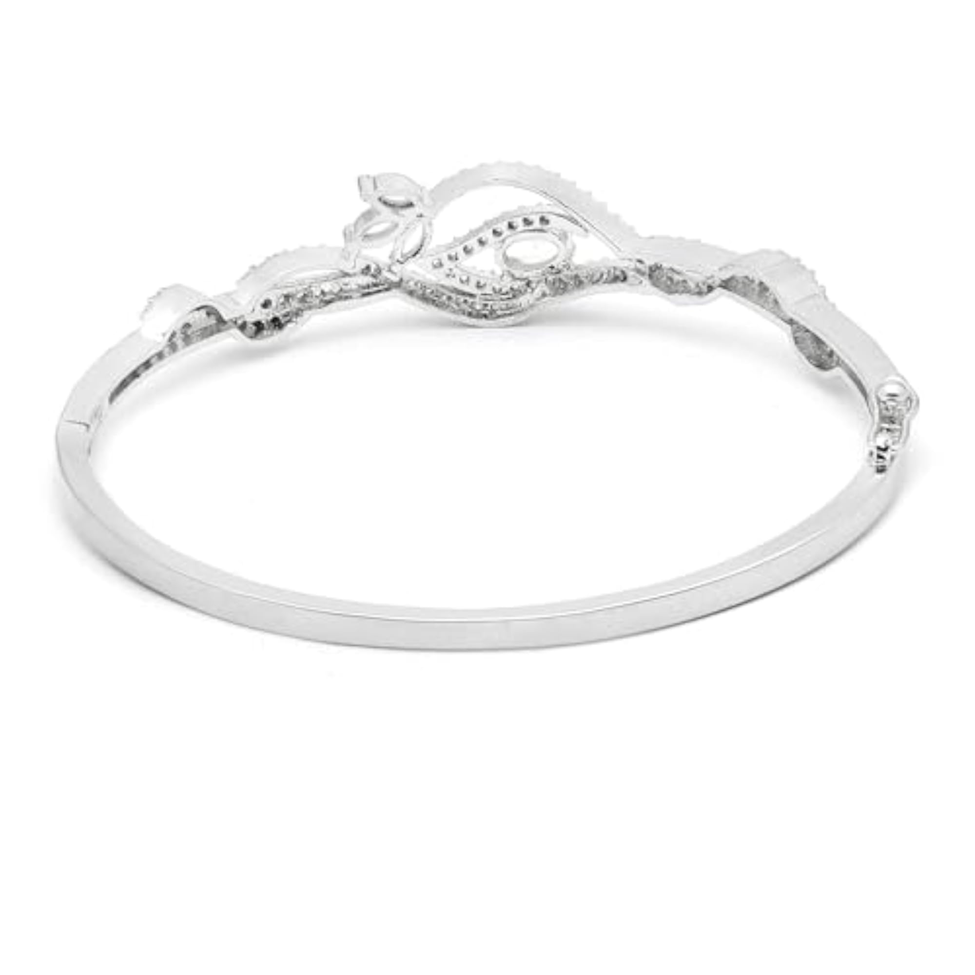 Handcrafted Rose Gold-Plated Charm Kada Bracelet