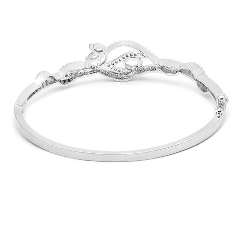 Handcrafted Rose Gold-Plated Charm Kada Bracelet