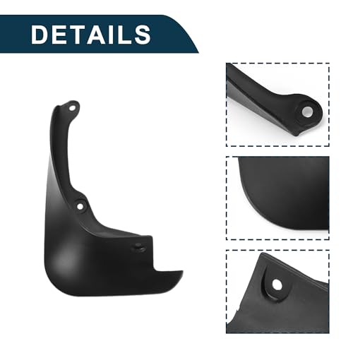 Image of Mud Flaps Splash Guards for Toyota Yaris 2006-2013 Front & Rear Mud Guards W /Mount Accessories