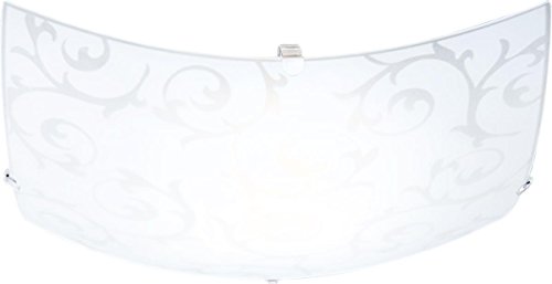 Globo, Lampada da soffitto E27, classe energetica A, colore: Bianco, 1 pz.