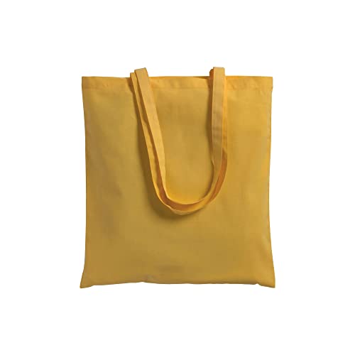 Artexia Tote Bags for Women - The Tote Bag Cotton - Canvas Tote Bag, Yellow, L - Image 2