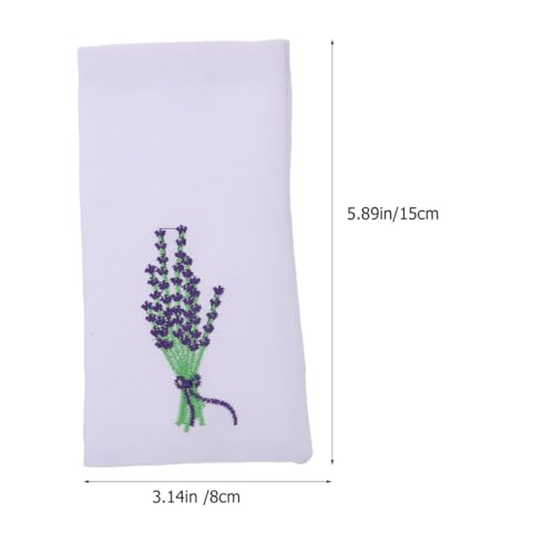 9 bolsas de saquitos de lavanda natural para aroma y DIY miniatura 2