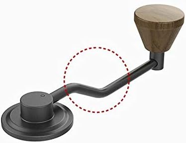 手ヒキカフエミル ハンドクランクコーヒーグラインダーマシンアジャスタブルカンタンニ取り所ノ保管ノトリクミ シュドーコーヒーミル 