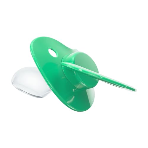 Image of Pacifier Addict - Fixx - Jumbo Functional Adult XXL Silicone Pacifier - Size 10 Bright Green