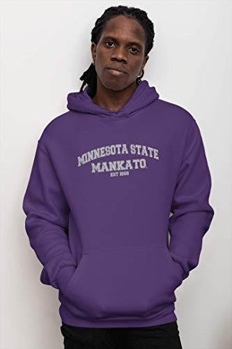 CreateMyTee | Minnesota State Mankato Est 1868 Hooded Sweatshirt |2