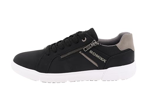 Romika 74r0061003, Zapatillas Hombre, Negro, 43 EU