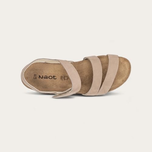 Image of NAOT Kayla Women's Sandals - Supportive 3-Strap Design with Backstrap, Cork & Latex Footbed - Arch Support - Travel-Friendly Comfortable Walking Sandals for All-Day Wear