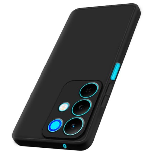 Fashionury Liquid Silicon Back Cover for Realme Narzo 90X 5G Black - Image 3