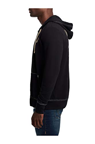 True Religion Men's Classic Logo Long Sleeve Zip Up Hoodie3