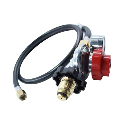 Regulador de gas de alta presión 30 PSI con conector ajustable 3
